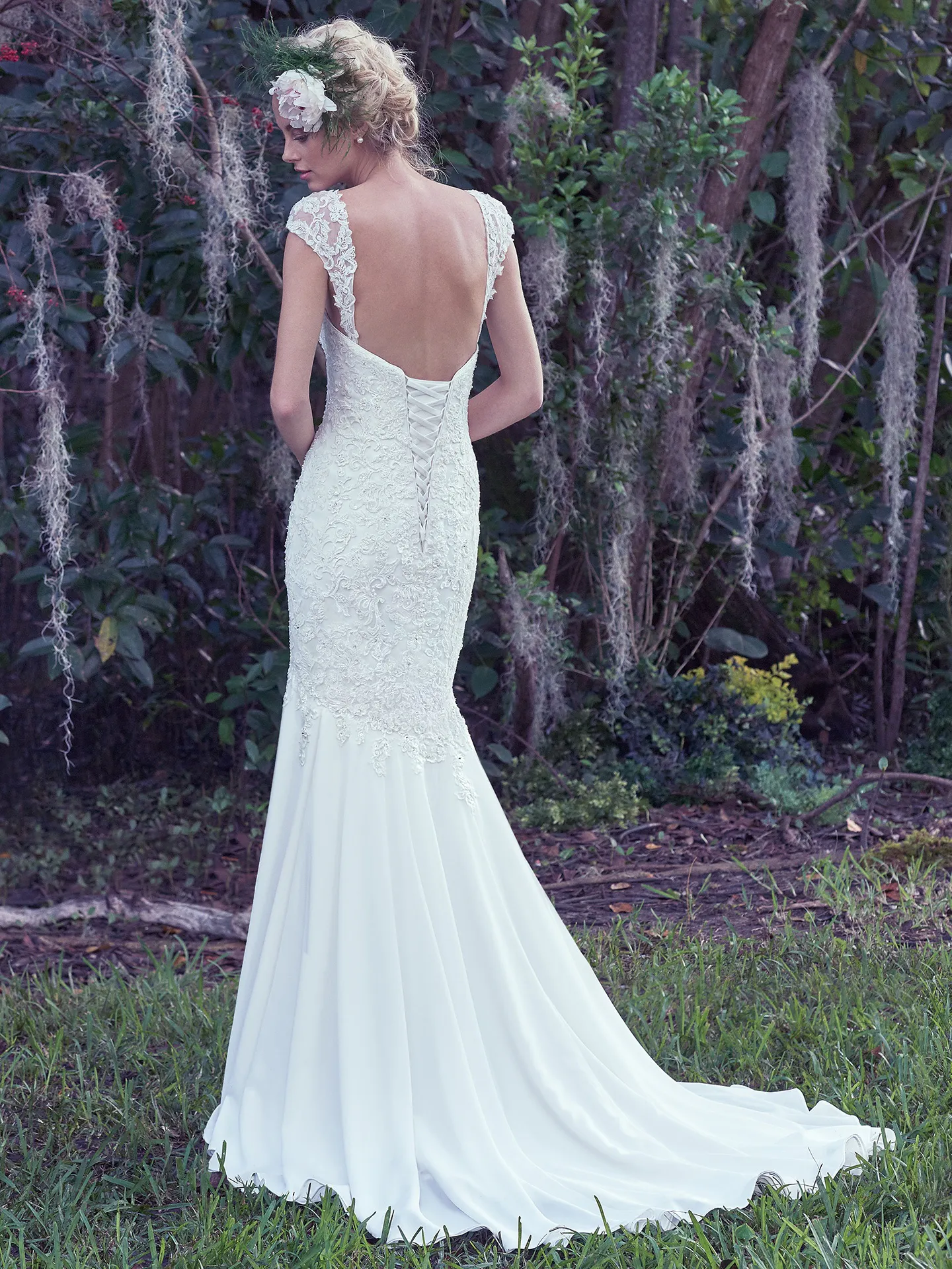 Maggie Sottero Wedding Dress Lana 6MN756 Back
