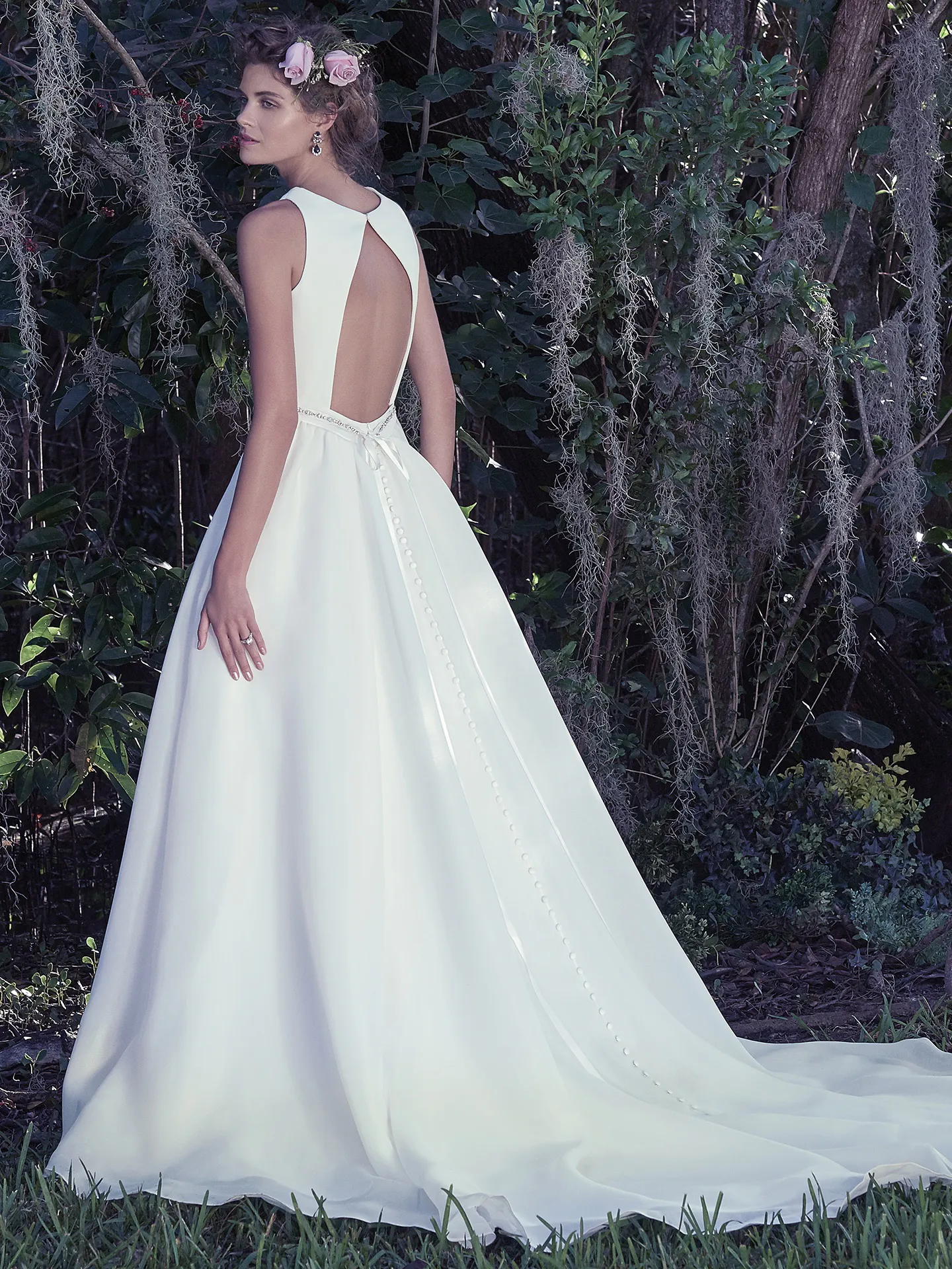 Maggie Sottero Wedding Dress Anita 6MR770 Back