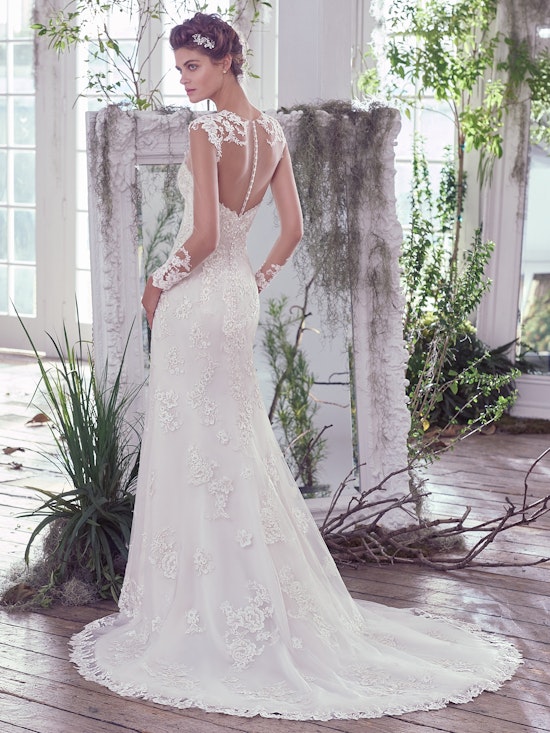Maggie Sottero Wedding Dress Rosaleigh 6MR782 Back