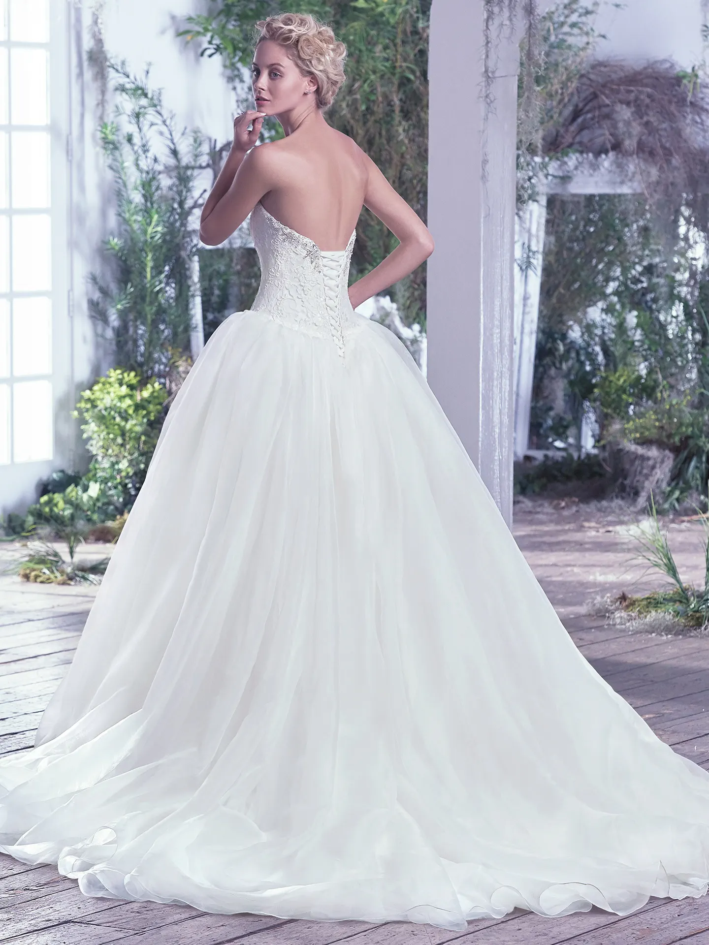 Maggie Sottero Wedding Dress Ginny 6MS809 Back