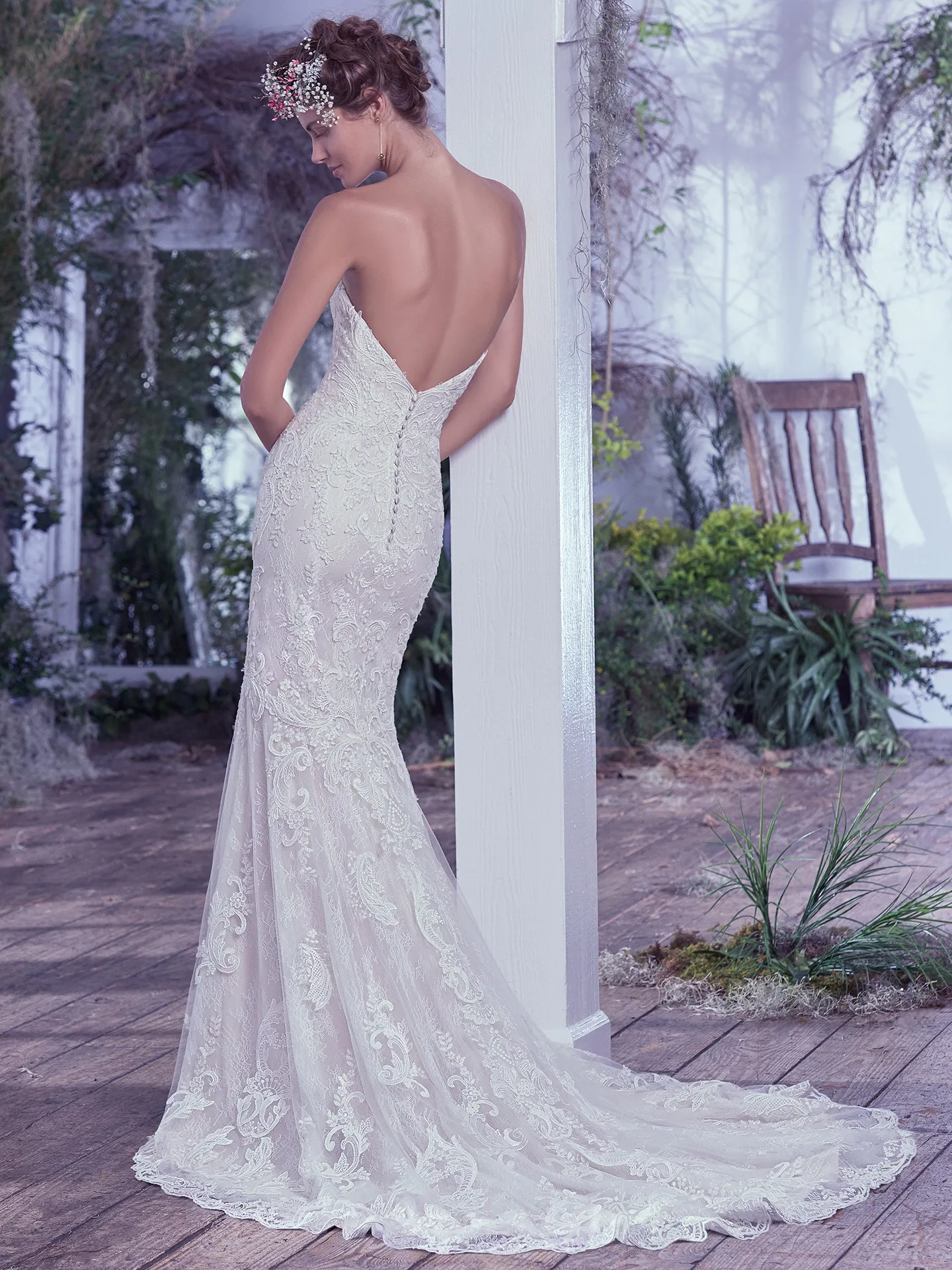 Maggie Sottero Wedding Dress Mirelle 6MT765 Back