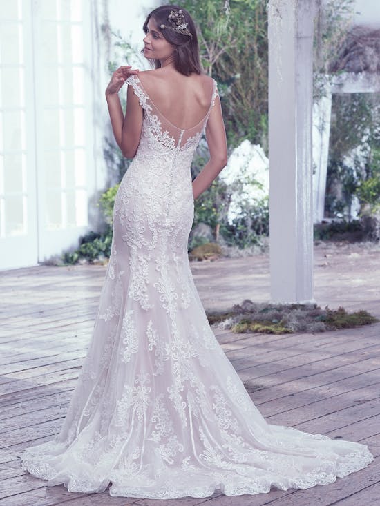 Maggie Sottero Wedding Dress Carson 6MT819 Back