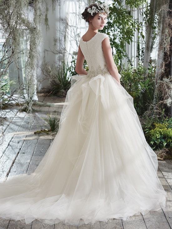 Maggie Sottero Wedding Dress Aracella Marie 6MW237MC Back