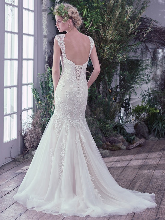 Maggie Sottero Wedding Dress Gia 6MW821 Back