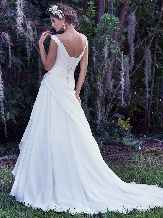 Maggie Sottero Wedding Dress Harper 6MW836 Back