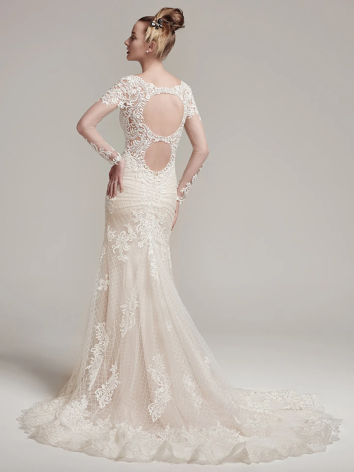 Sottero and Midgley Wedding Dress Melrose 6SC764 Back