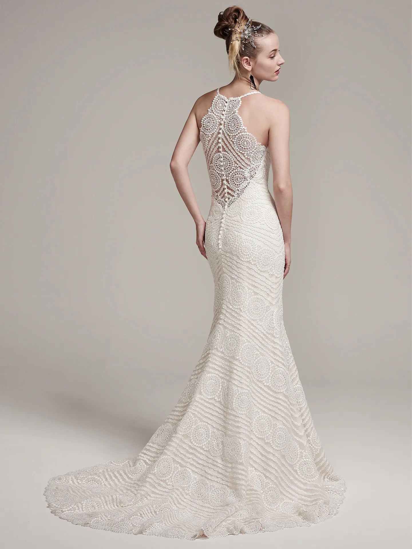 Sottero and Midgley Wedding Dress Bexley 6SG806 Back