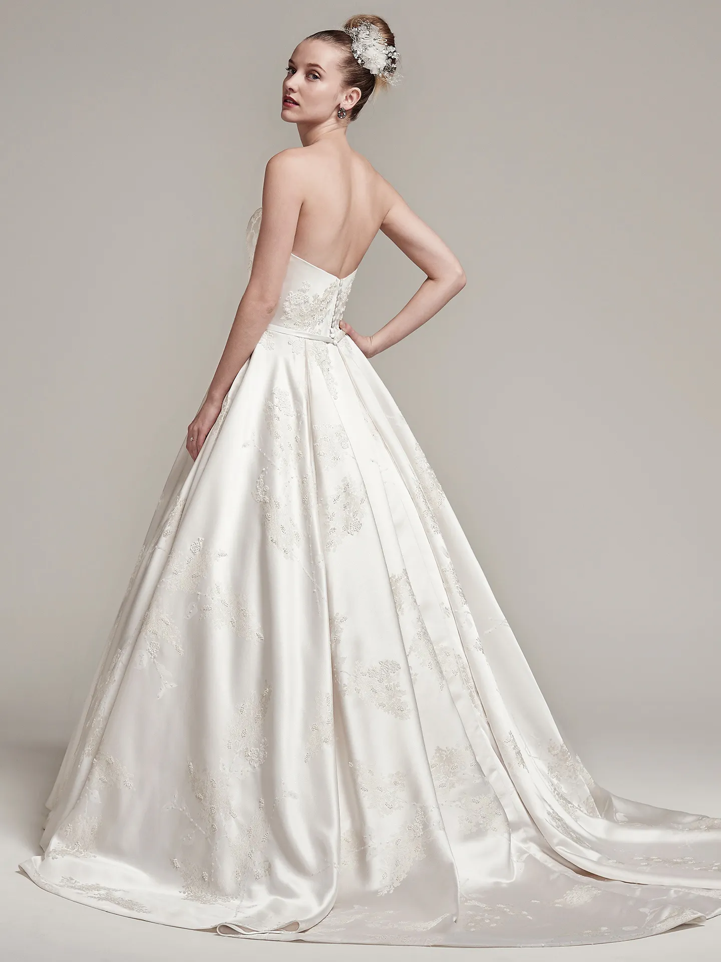 Sottero and Midgley Wedding Dress Essex 6SN785 Back