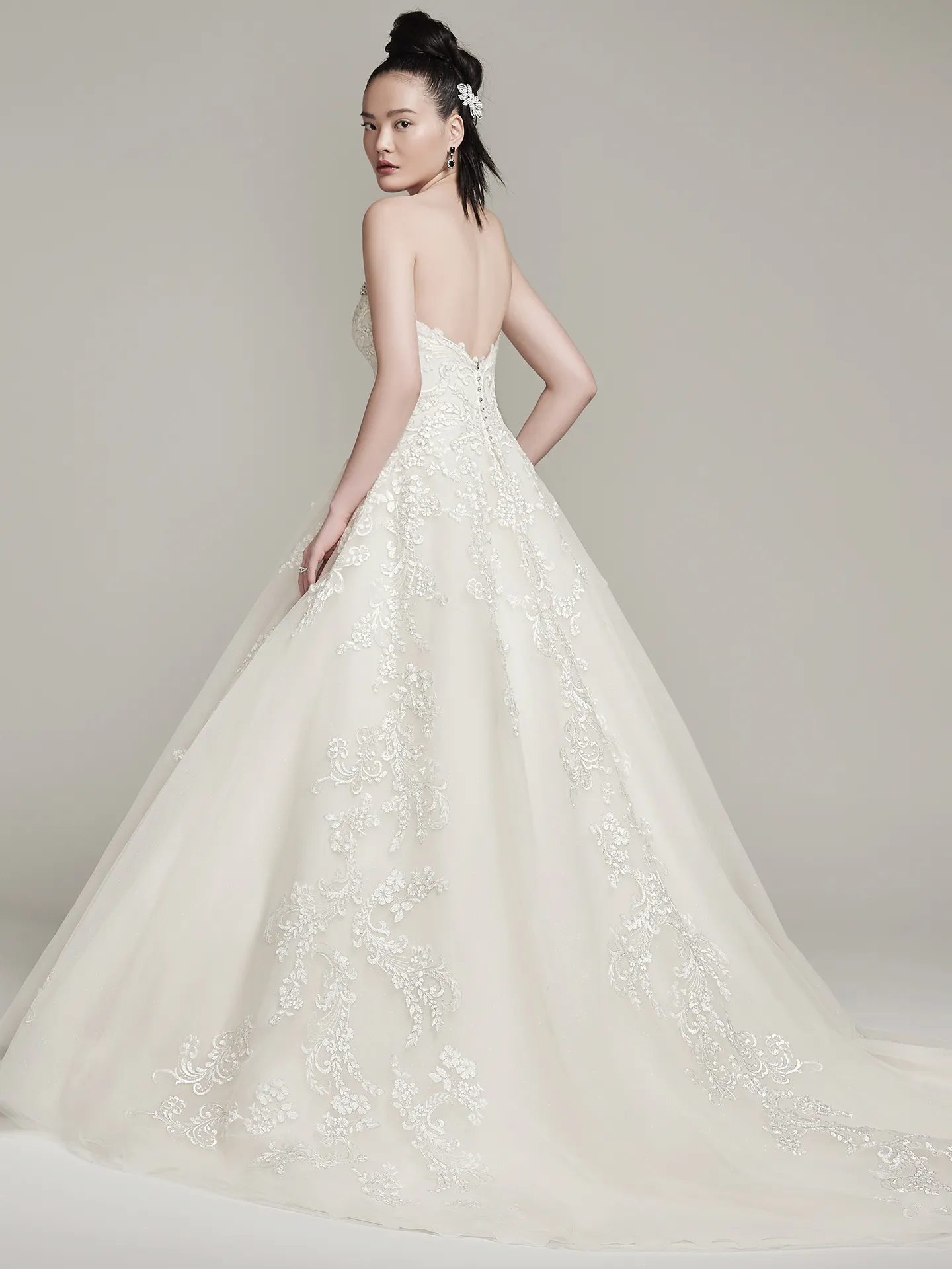 Sottero and Midgley Wedding Dress Olga 6SR783 Back
