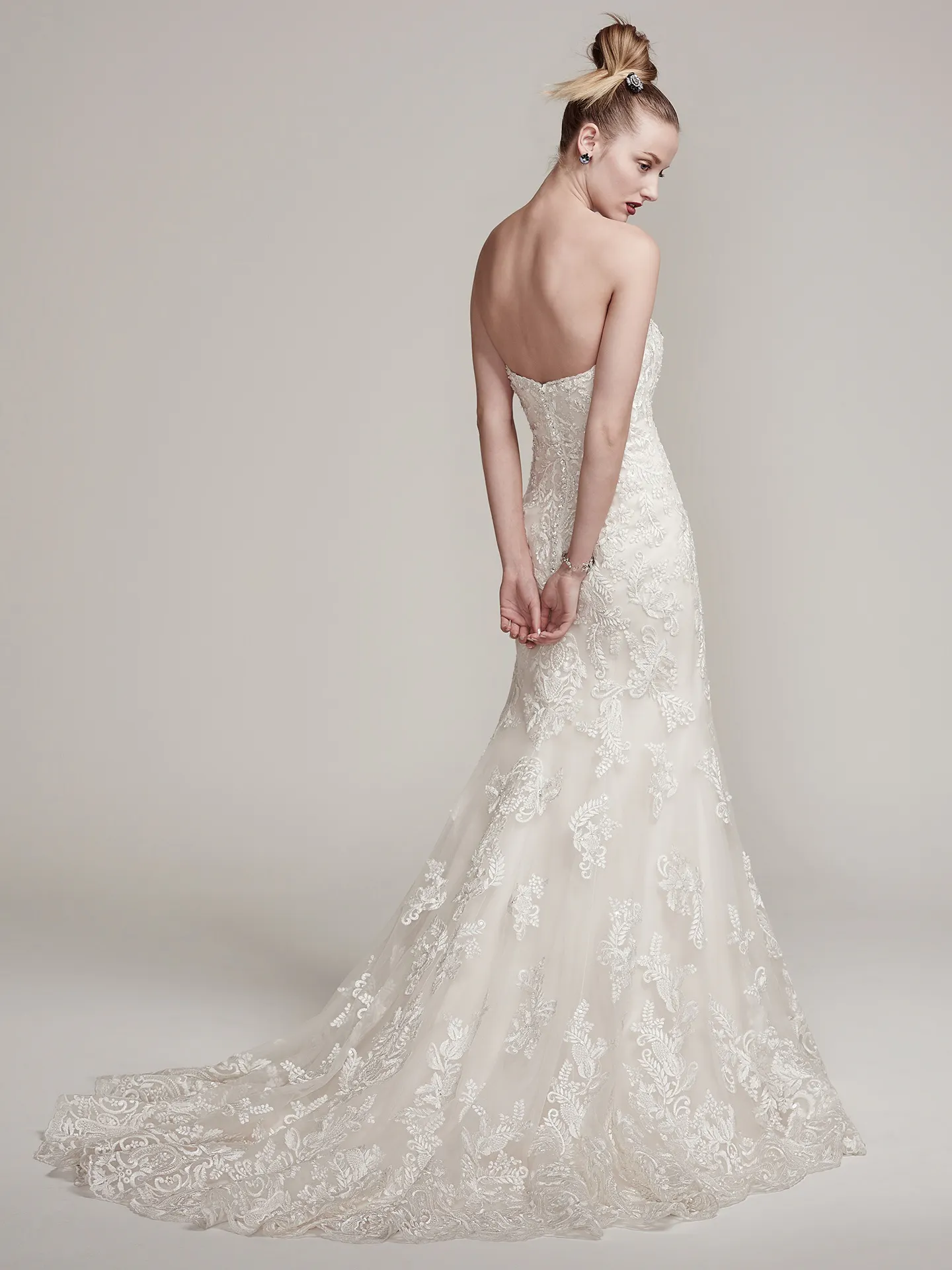 Sottero and Midgley Wedding Dress Tessa 6ST841 Back