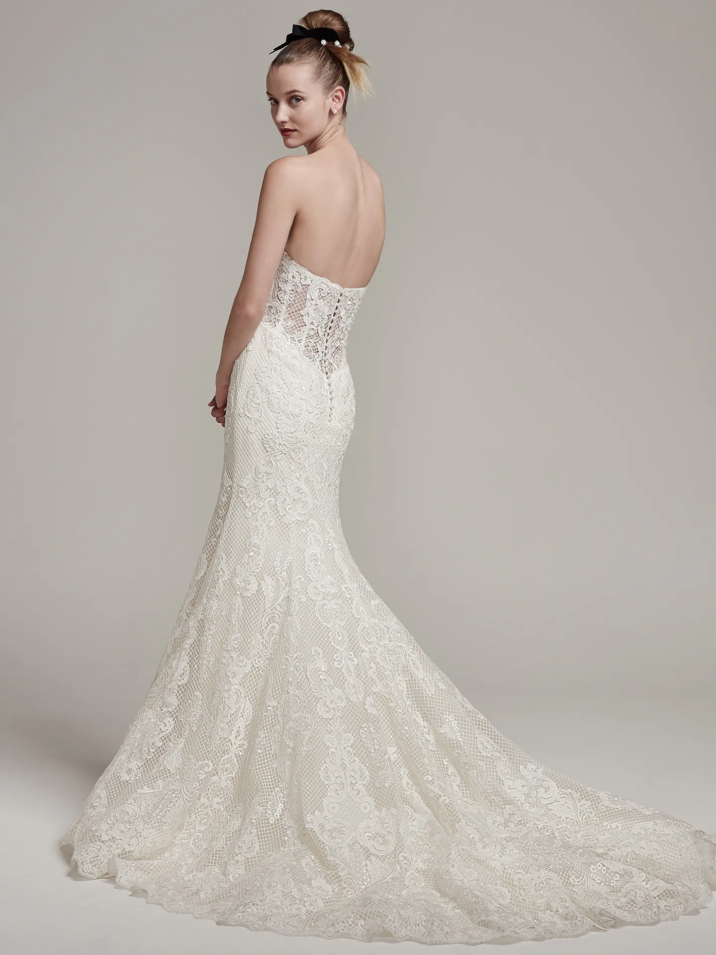 Sottero and Midgley Wedding Dress Leona 6SW808 Back