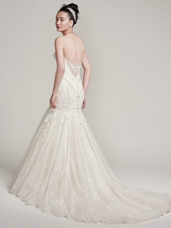 Sottero and Midgley Wedding Dress Nina 6SW837 Back