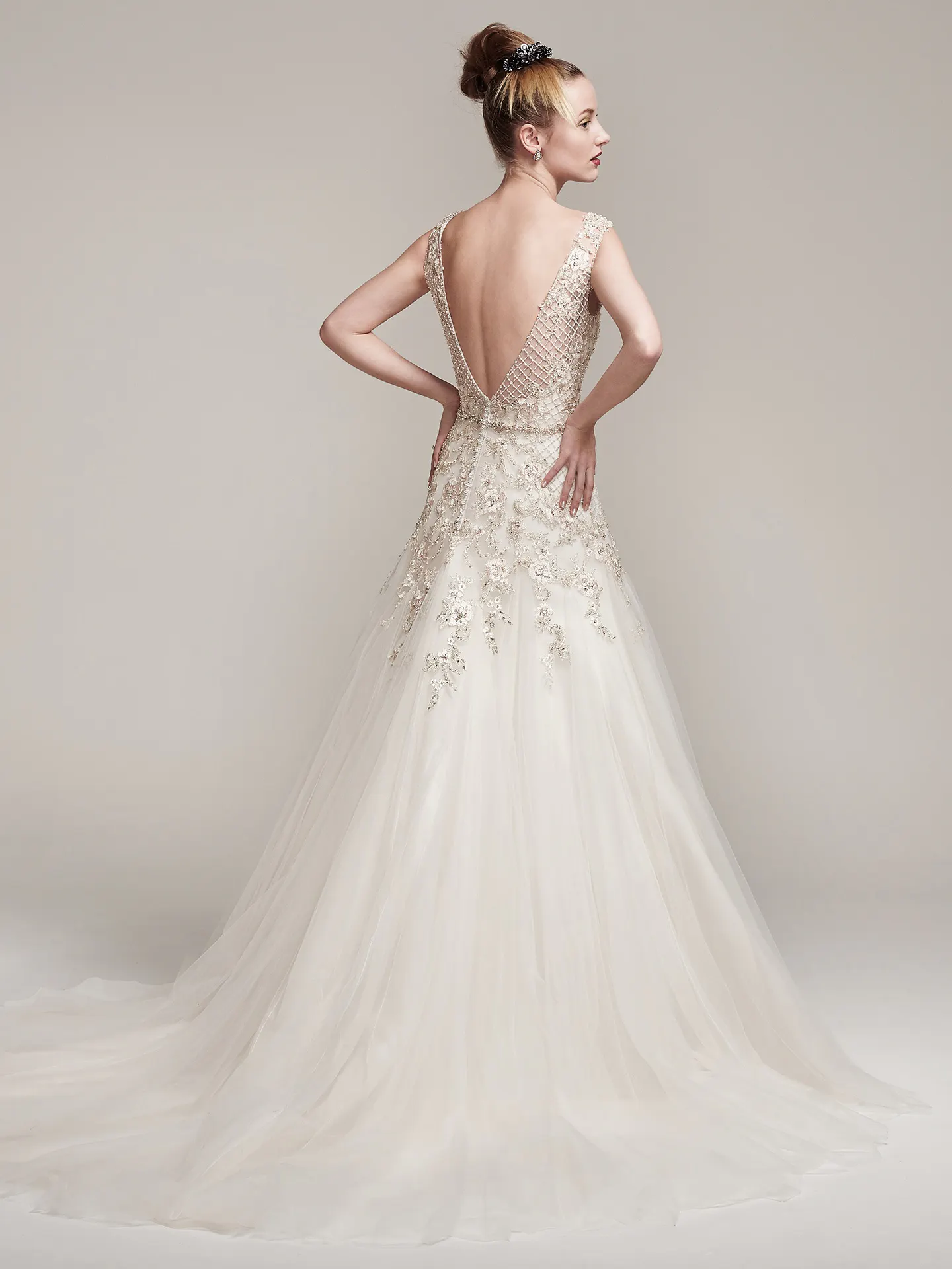 Sottero and Midgley Wedding Dress Shauntelle 6SW856 Back