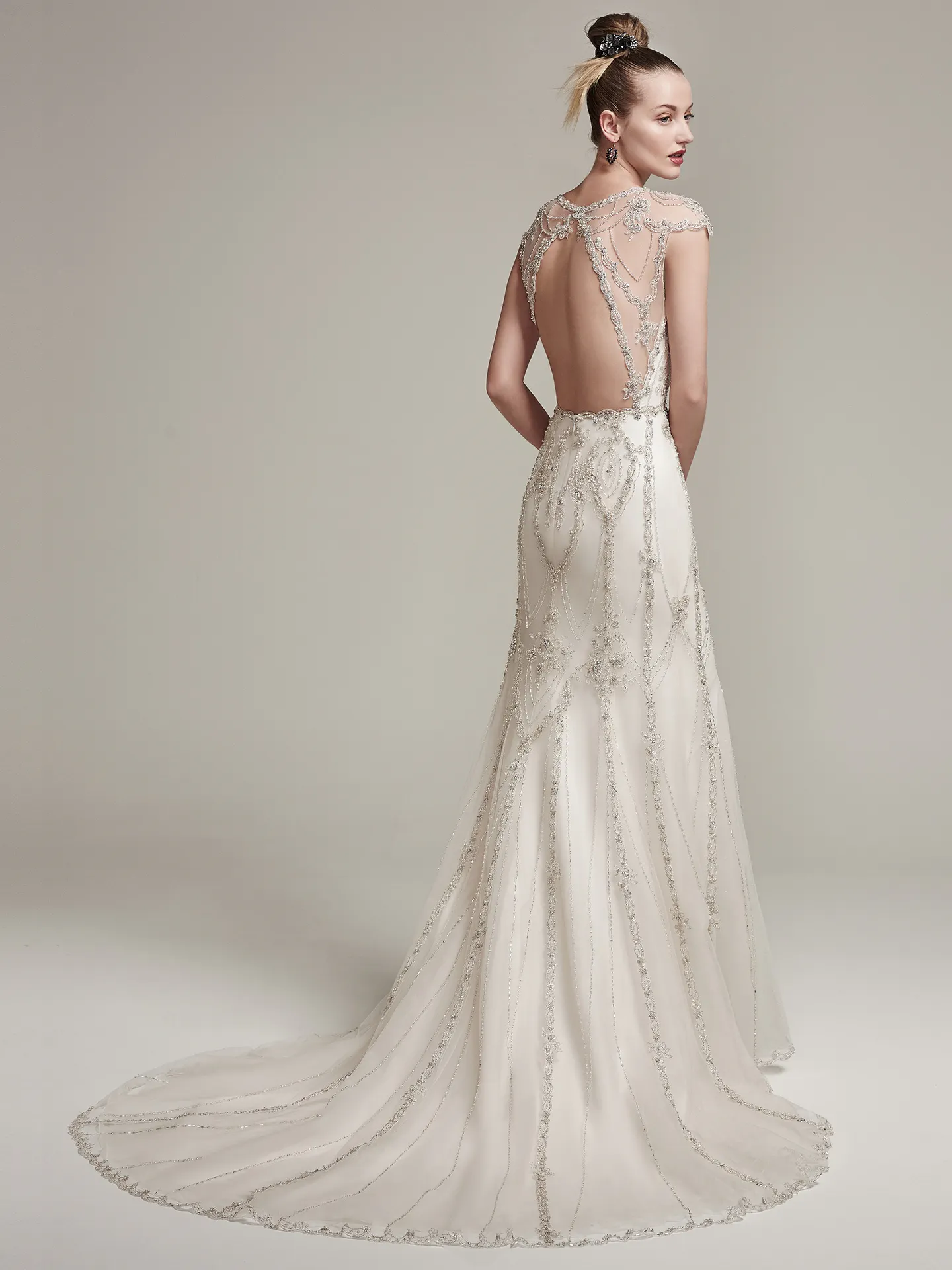 Sottero and Midgley Wedding Dress Syanne 6SW857 Back