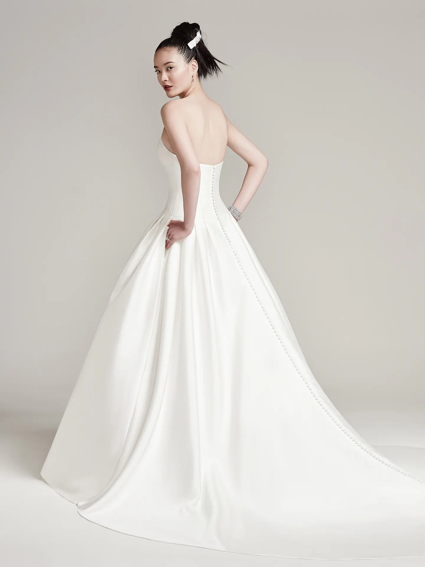 Sottero and Midgley Wedding Dress Prestyn 6SZ754 Back