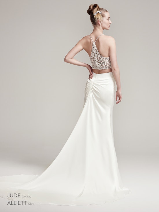 Sottero and Midgley Wedding Dress Jude BD6SR863 Alliett SK6SR865 Back