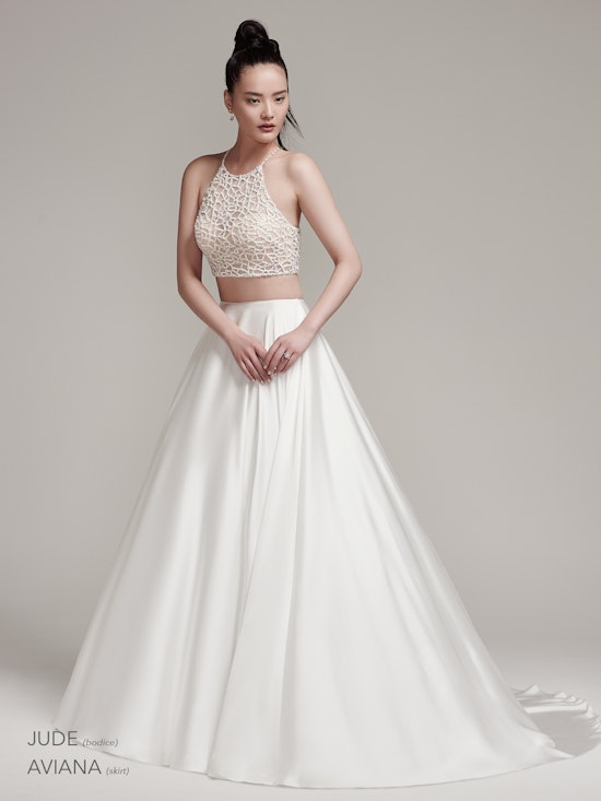 Sottero and Midgley Wedding Dress Jude BD6SR863 Aviana SK6SR868 Main
