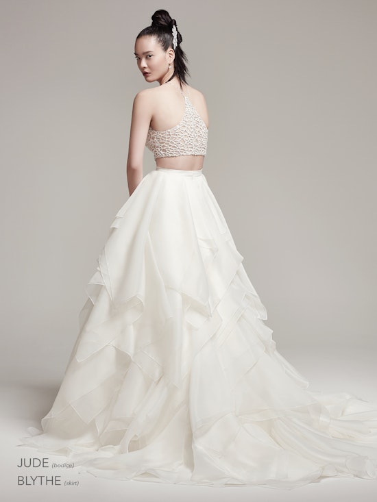 Sottero and Midgley Wedding Dress Jude BD6SR863 Blythe SK6SR802 Back