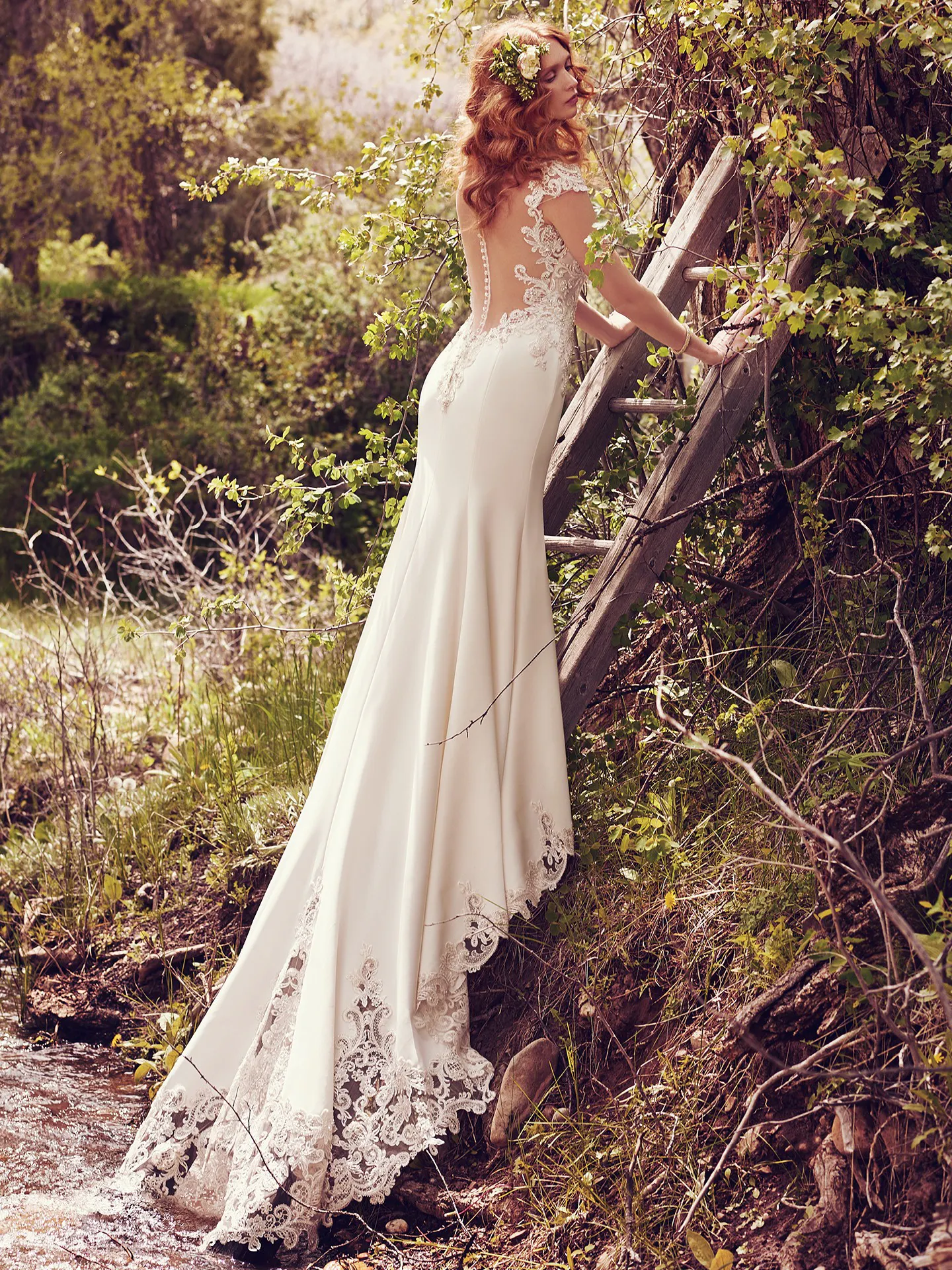 Odette   ace Crepe Wedding Dress by Maggie Sottero