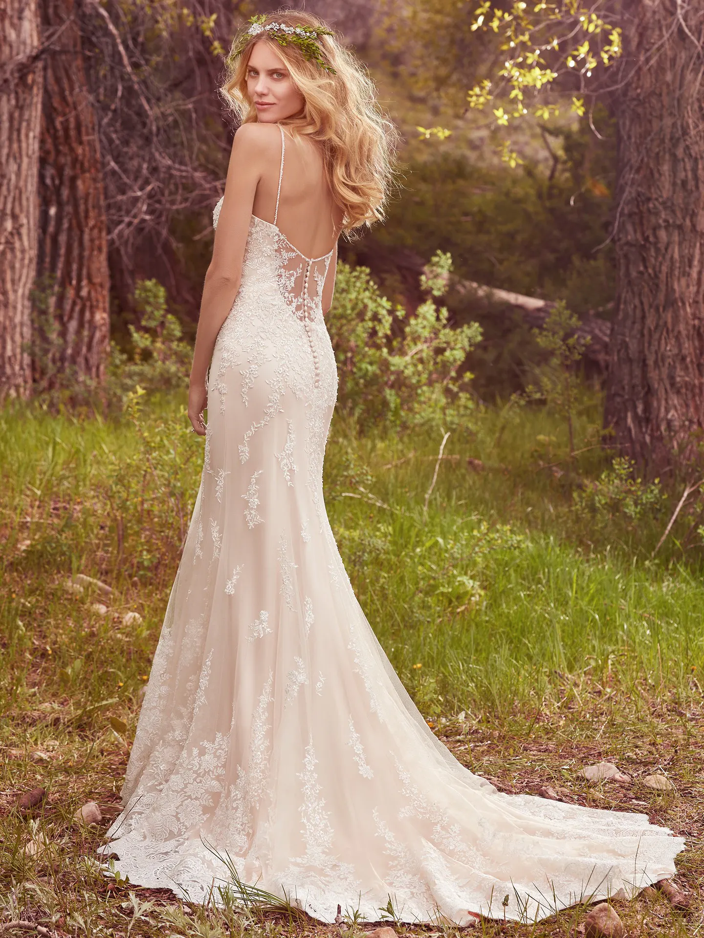 Nola Classic Lace Wedding Dress by Maggie Sottero