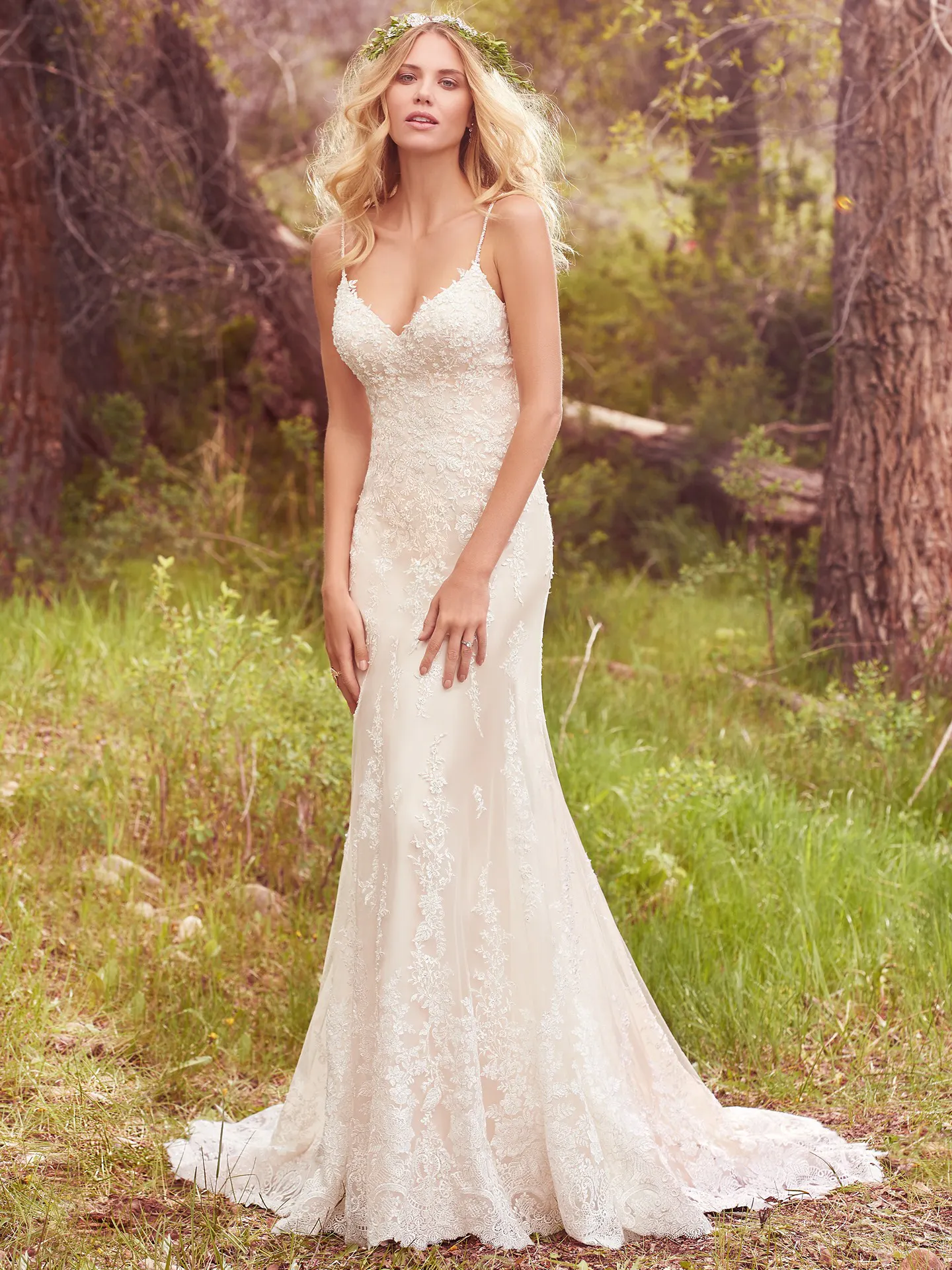 Nola Classic Lace Wedding Dress by Maggie Sottero