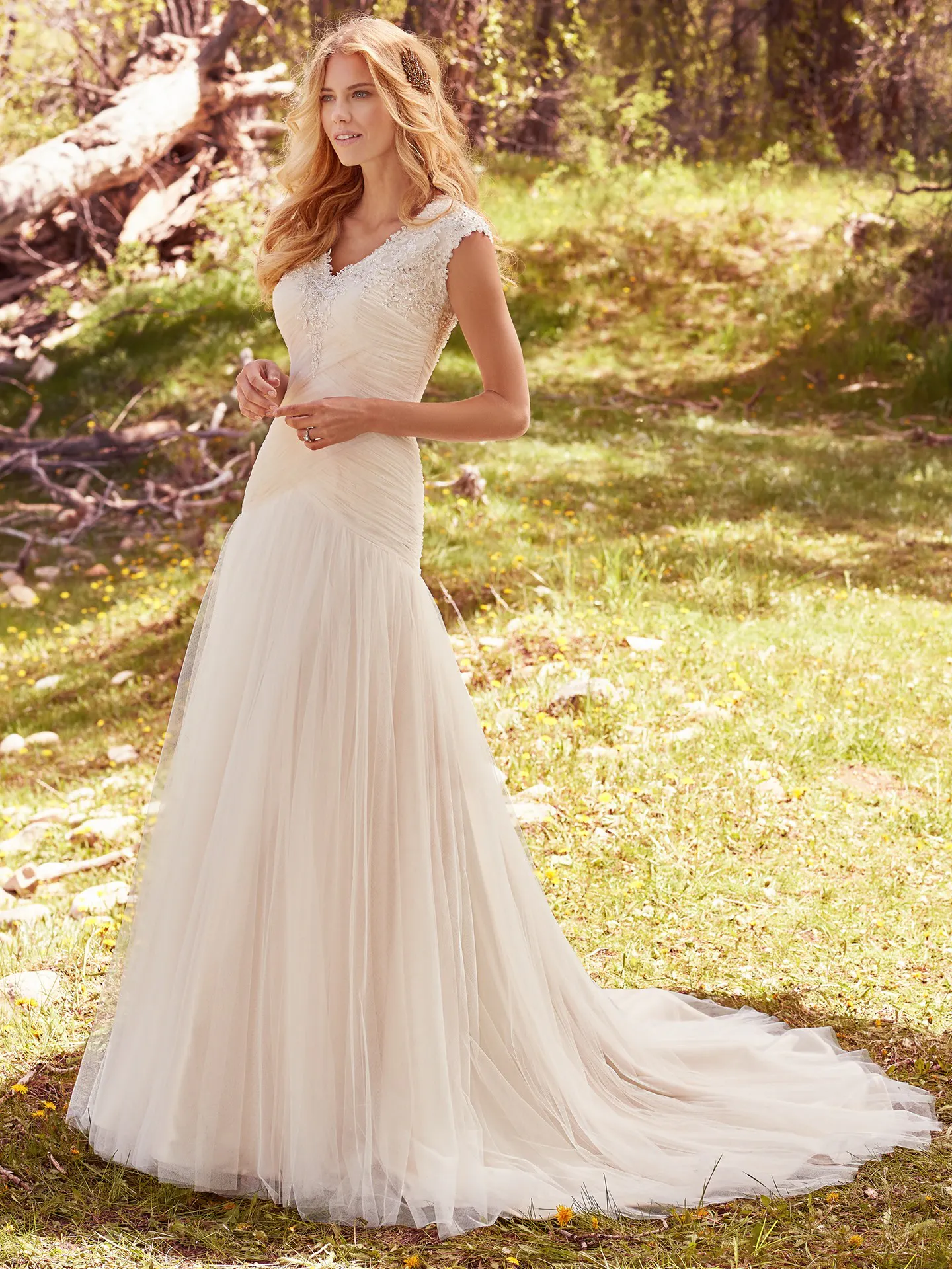 Maggie Sottero Wedding Dress Heather Marie 7MS421