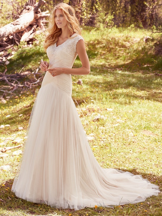 Maggie Sottero Wedding Dress Heather Marie 7MS421