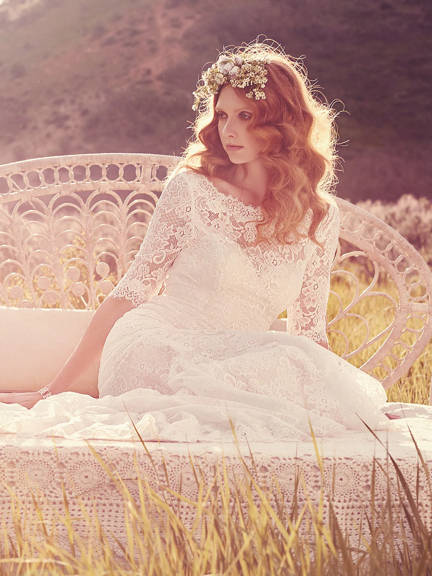 Mckenzie  Sleeved Wedding Dress by Maggie Sottero