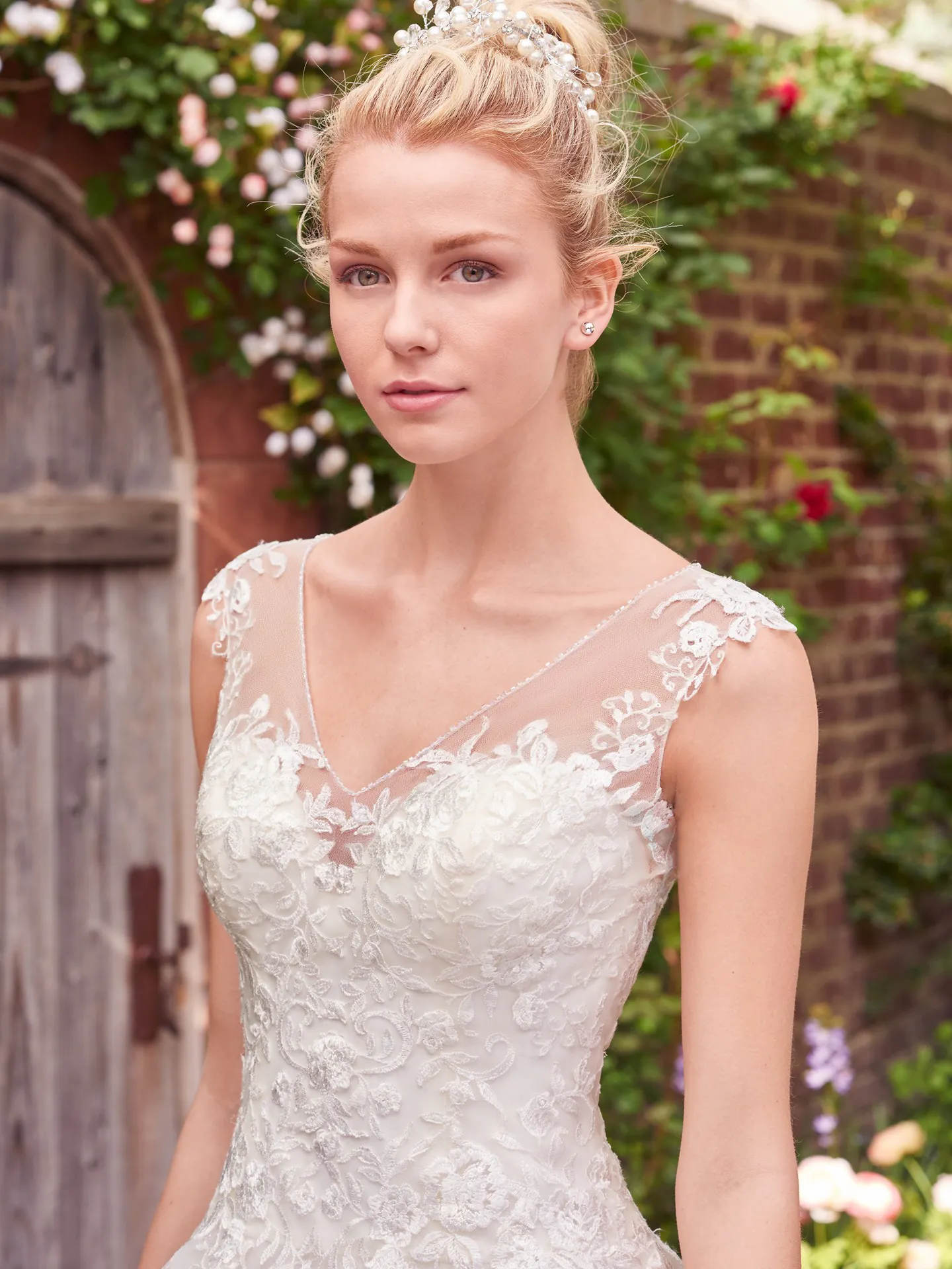 Jamie  Princess Ballgown Wedding Dress by Rebecca Ingram