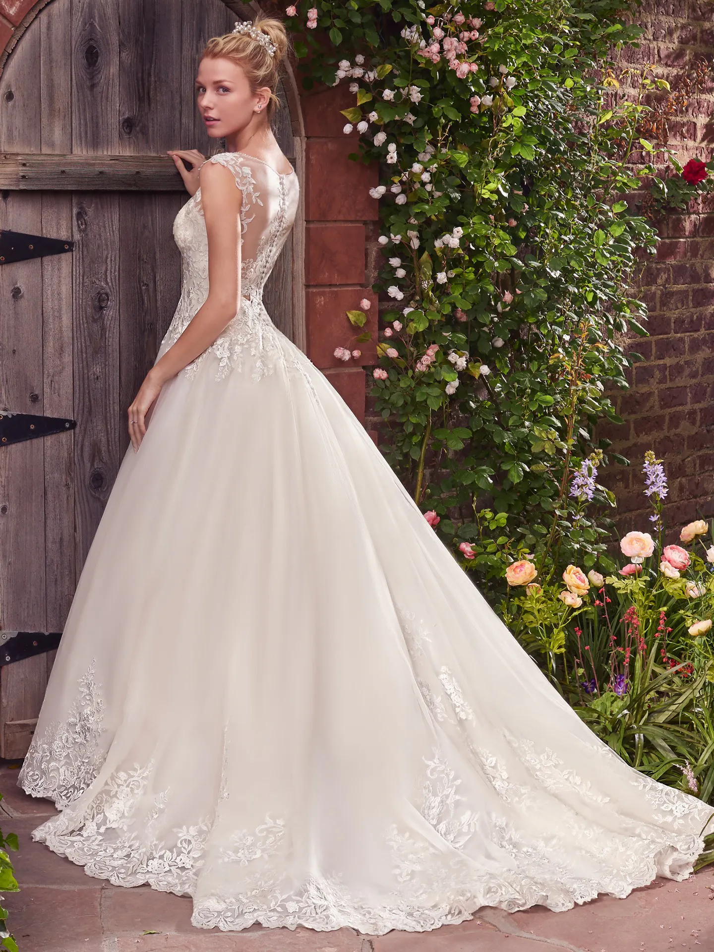 Jamie  Princess Ballgown Wedding Dress by Rebecca Ingram