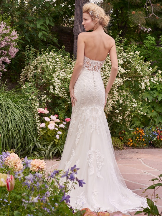 Sandra (7RW293) Vintage Wedding Dress by Rebecca Ingram