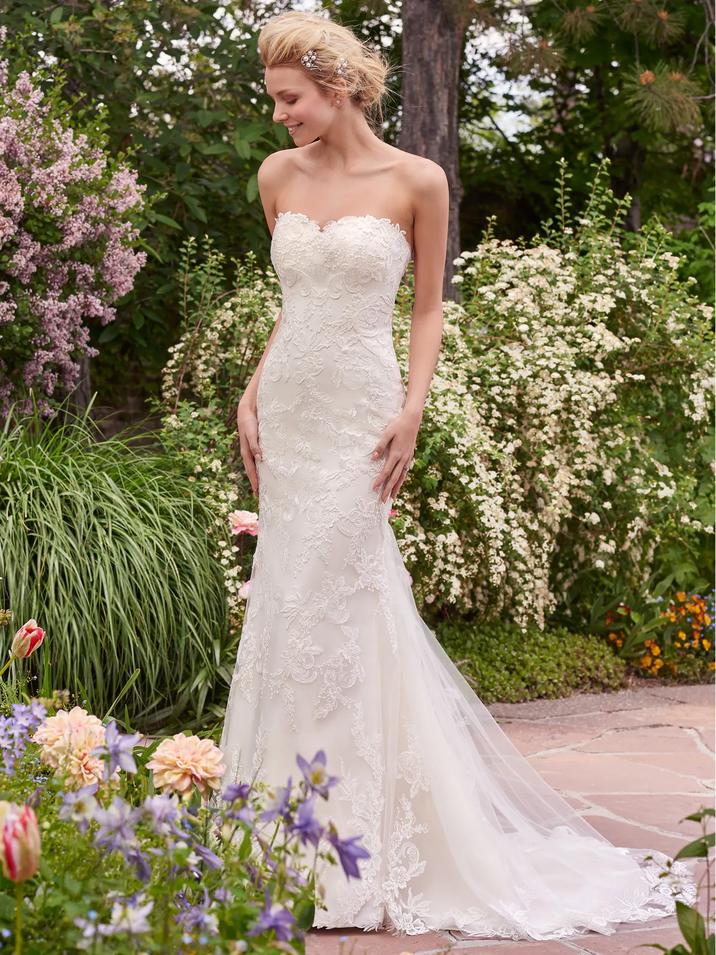 Sandra  Vintage Wedding Dress by Rebecca Ingram