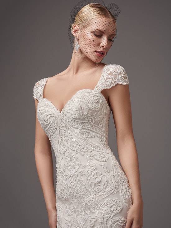 Hadley (7SZ333) Vintage Wedding Dress by Sottero and Midgley 