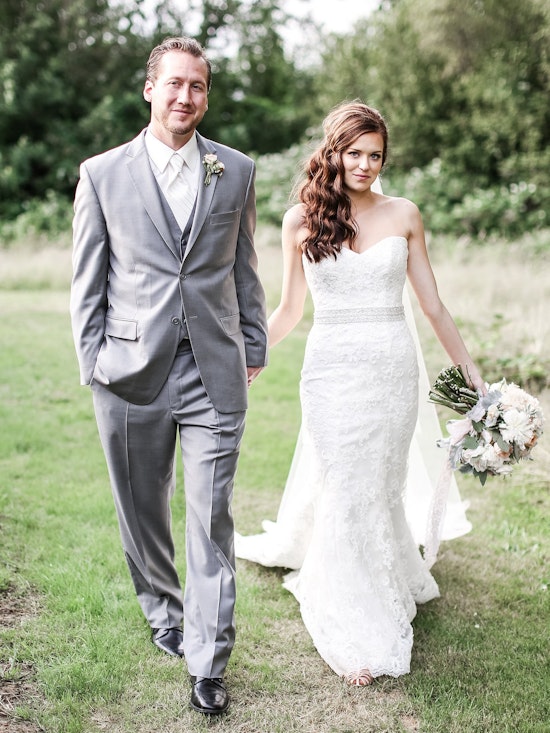 Chesney (4MS853JK) Vintage Lace Wedding Dress by Maggie Sottero