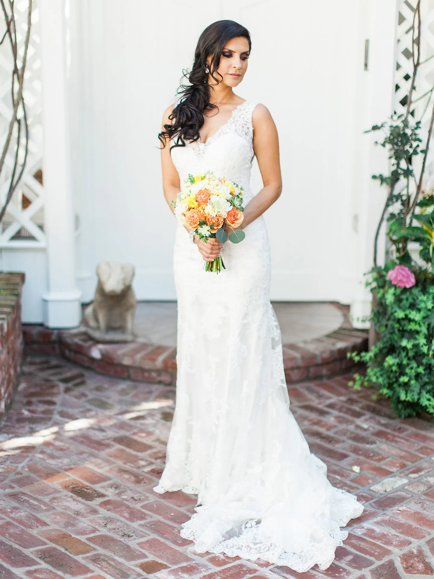 Melanie  Vintage Lace Wedding Dress by Maggie Sottero