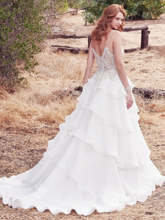 Maggie Sottero Wedding Dress Cambrie 7MS960
