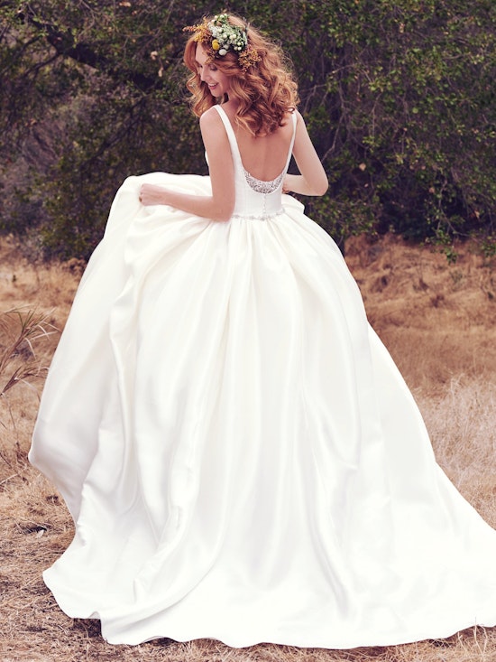 Verity (7MW941) Simple Ballgown Wedding Dress by Maggie Sottero