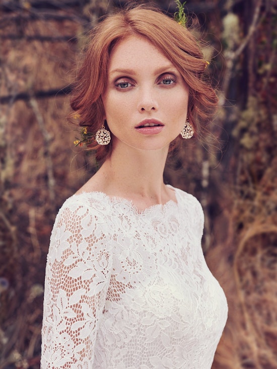 Cordelia (7MZ926) Vintage Lace Wedding Dress by Maggie Sottero