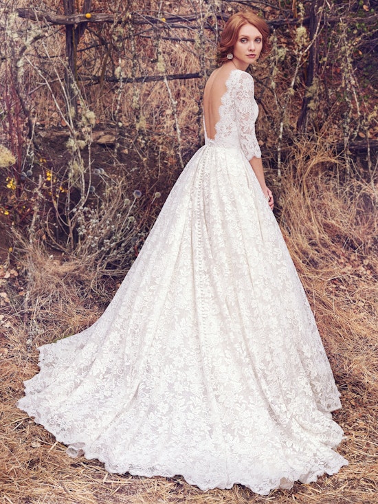 Cordelia (7MZ926) Vintage Lace Wedding Dress by Maggie Sottero