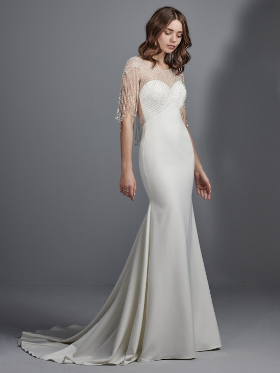 Liam (7SC976) Simple Vintage Wedding Dress By Sottero and Midgley 