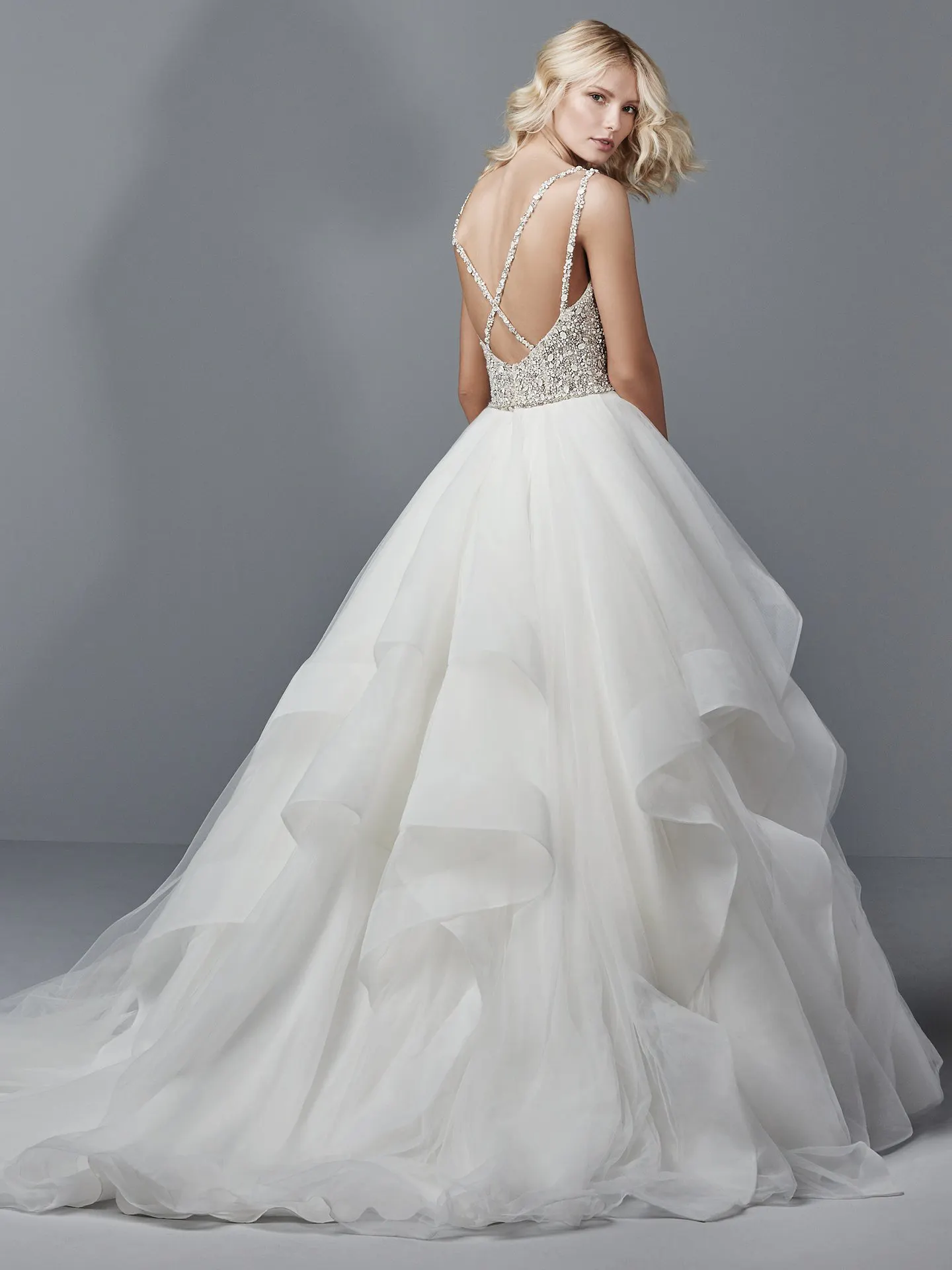 Micah Princess Ballgown Wedding Dress by Sottero and Midgley