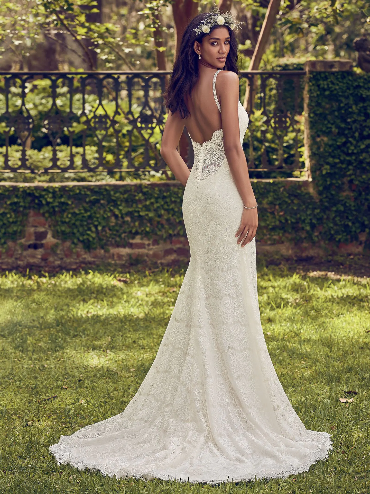 Maggie Sottero Wedding Dress Dorian 8MS563 Back