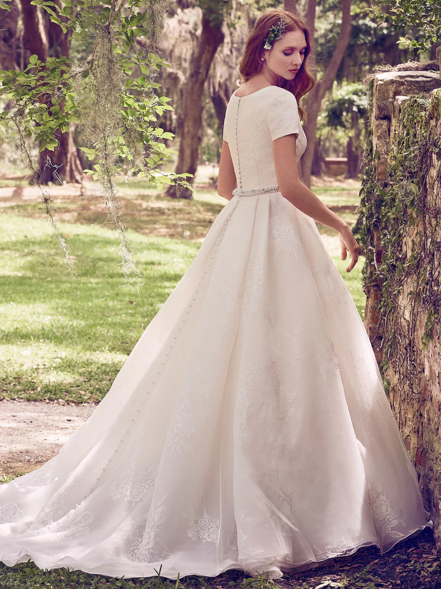 Maggie Sottero Wedding Dress Dylan Marie 8MW483 Back