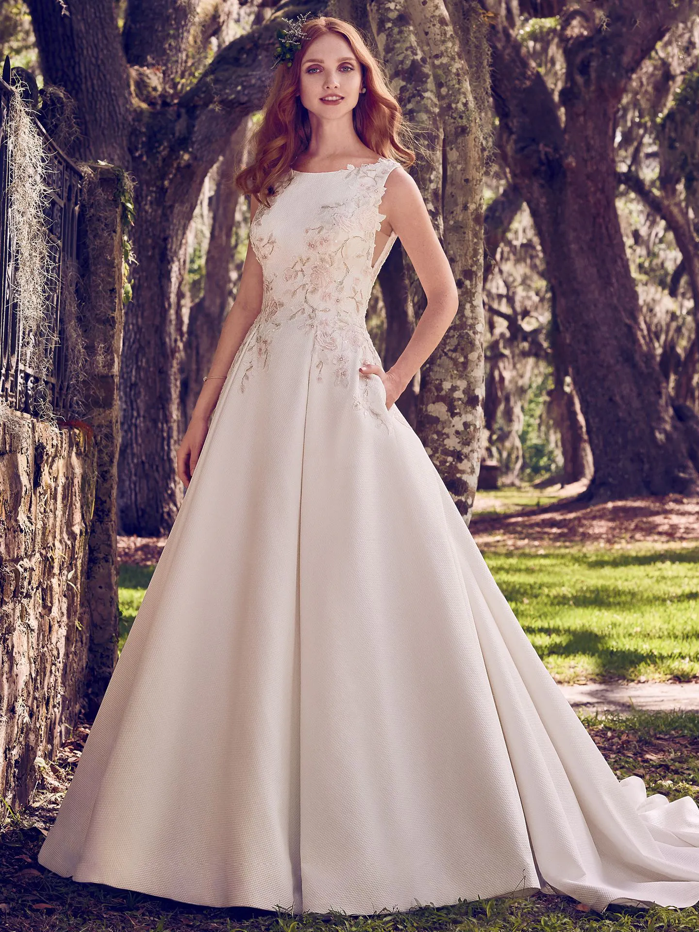 Nalani  Simple Wedding Dress by Maggie Sottero