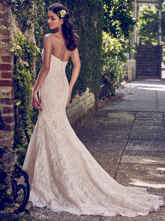 Maggie Sottero Wedding Dress Philomena 8MZ494 Back