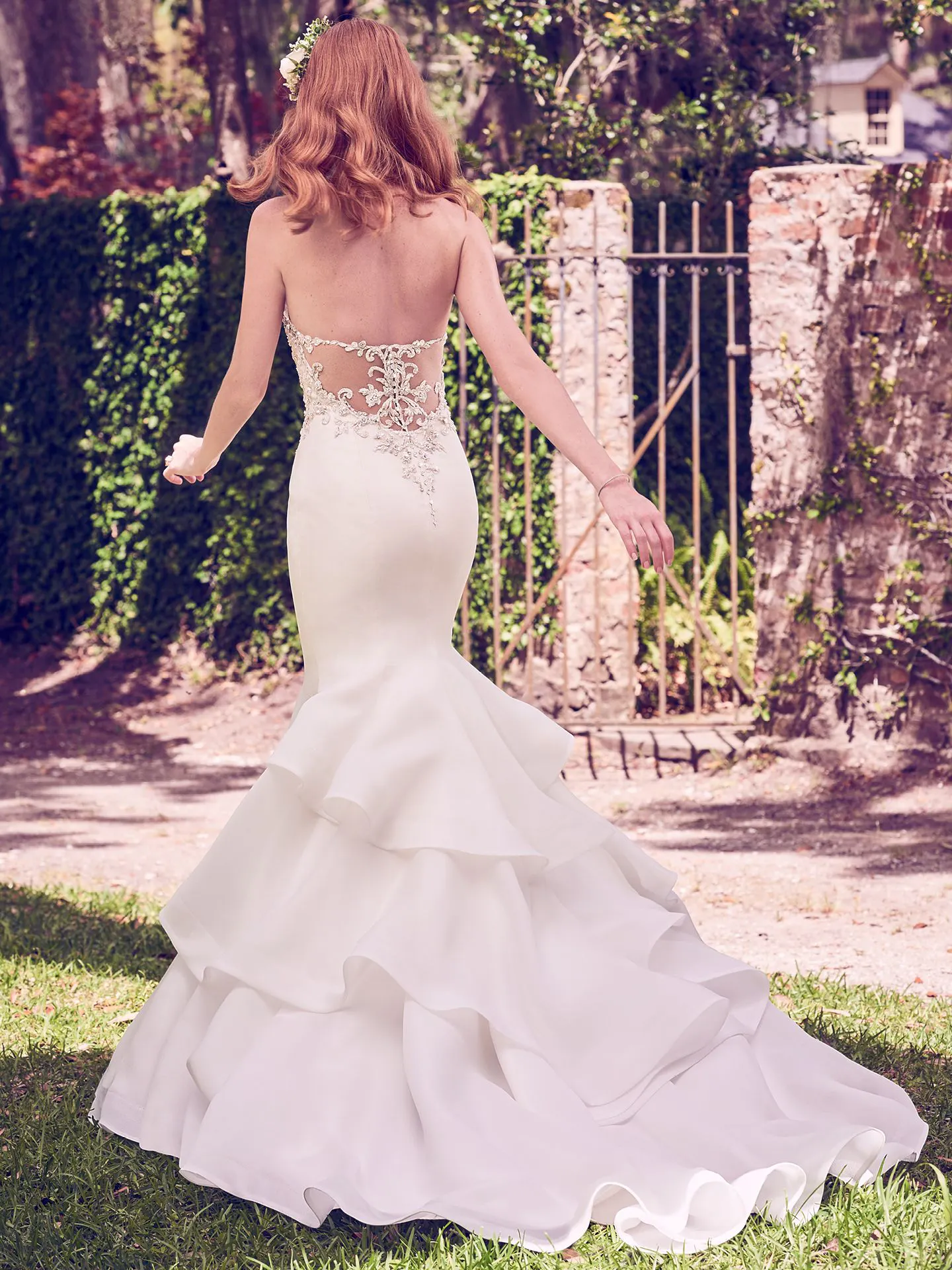 Maggie Sottero Wedding Dress Quintyn 8MW474 Back