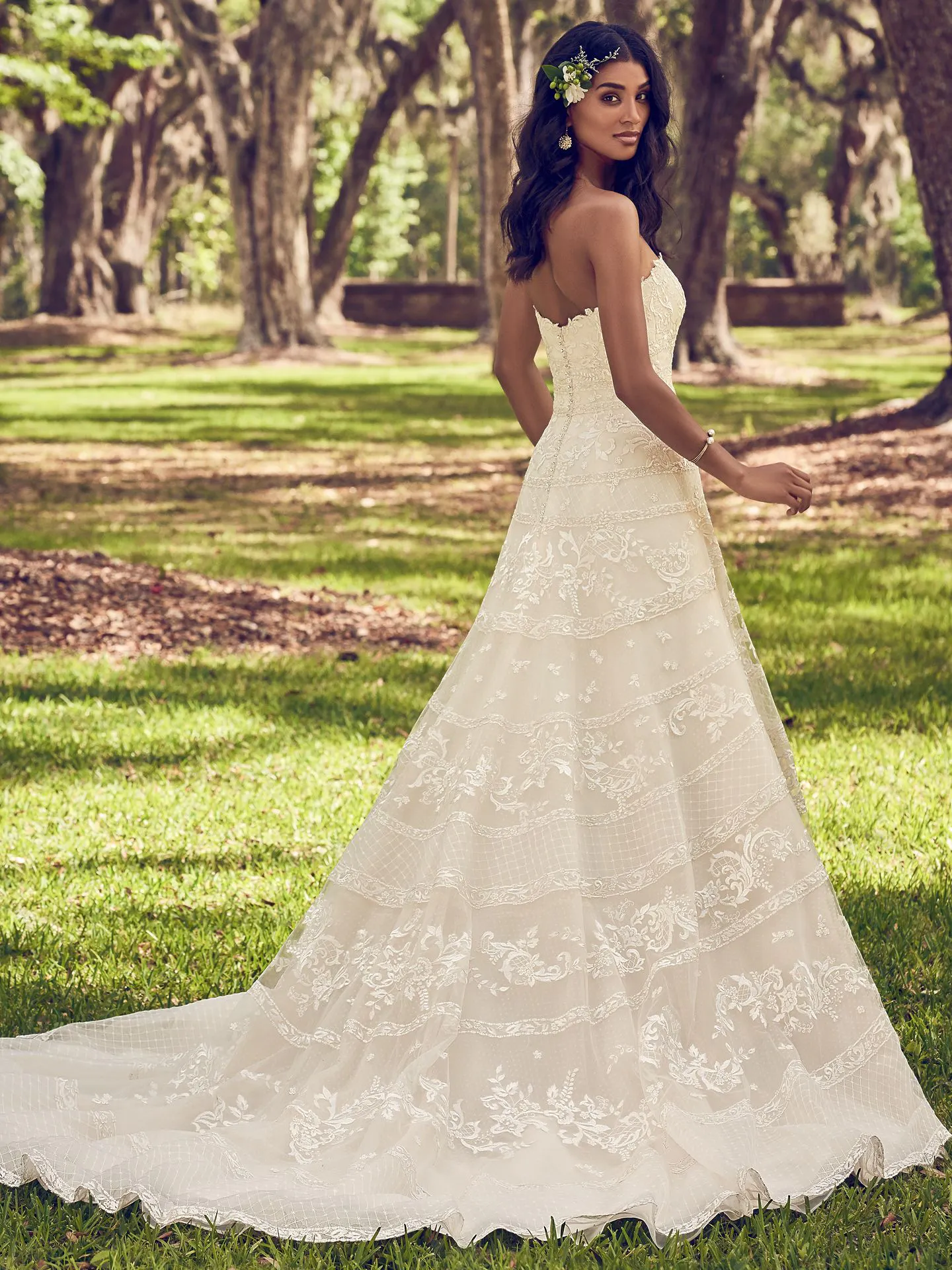 Maggie Sottero Wedding Dress Renee 8MC545 Back