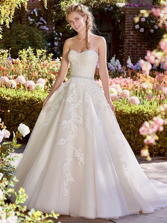 Bernice (8RS453) Vintage Wedding Dress by Rebecca Ingram