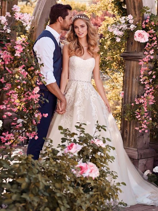 Bernice (8RS453) Vintage Wedding Dress by Rebecca Ingram