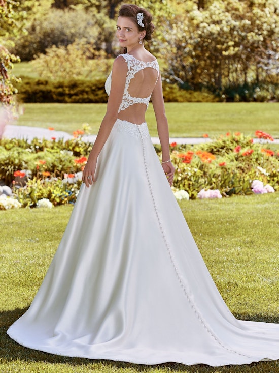 Brooke (8RS444) Simple Wedding Dress by Rebecca Ingram